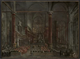 Pontifical Ceremony in SS. Giovanni e Paolo, Venice, 1782