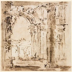 Sketch of the Labyrinth of the Villa Pisani