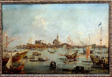 The Doge on the Bucentaurus in San Nicolo in Venice on Ascension Day