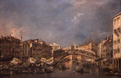 The Rialto Bridge in Venice
