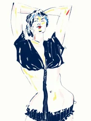 Confident Lingerie Pose