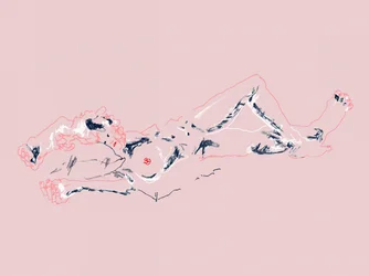 Girl Lying Down