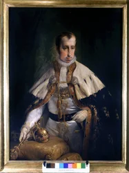 Portrait of Ferdinand I, Emperor of Austria (Painting by Francesco Hayez)