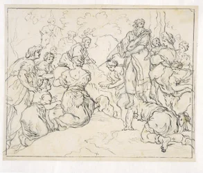 Moses Striking the Rock