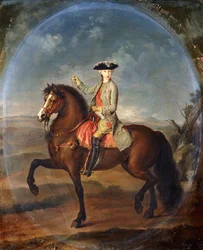 An Equestrian Portrait of Francis, Duke of Lorraine