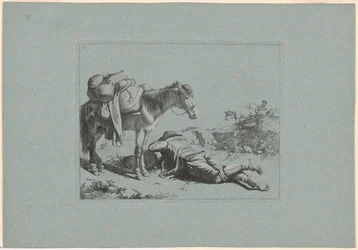 Plate 8, from The Set of 12 Pastoral Scenes