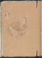 Verona Sketchbook: Putto (page 22)