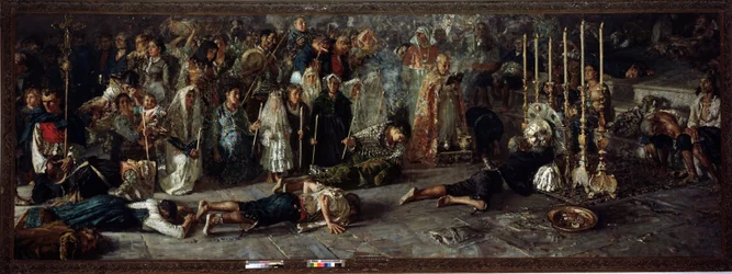 Il Voto (Fete in Homage to St Pantaleon July 27 in Miglianico, Italy)