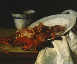 Still life with crustaceans