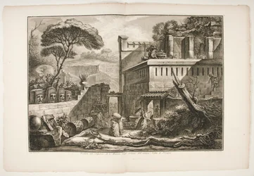 View of the Tomb of Marnia