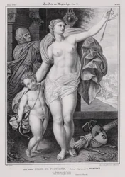 Allegorical painting of Diane de Poitiers, mistress of King Henry II of France