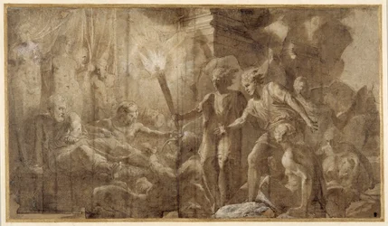 Hercules Lying Beside Omphale