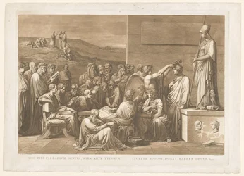 Allegorical Glorification of the Printer Giovanni Battista Bodoni