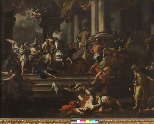 Heliodorus expelled from the Temple of Jerusalem, 1720-24