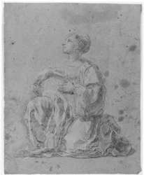 Kneeling Woman