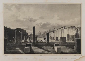 The Basilica of the Forum in Pompeii