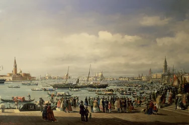 Napoleon III Arriving in Venice