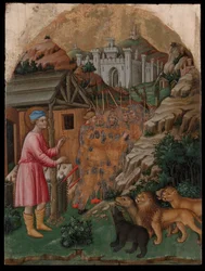 The Flight of the Soldiers Sent to Capture Saint Mamas