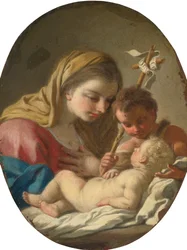 Madonna and Child with the Infant Saint John the Baptist