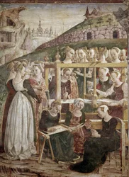Allegory of March (detail)