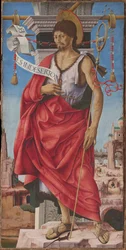 Polittico Griffoni: Saint John the Baptist