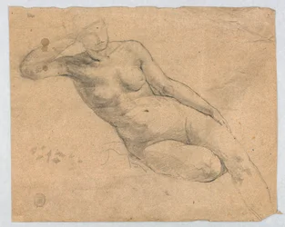 Sketch of a Female Nude