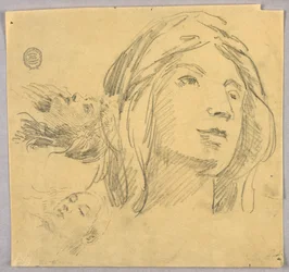 Sketches of Three Heads