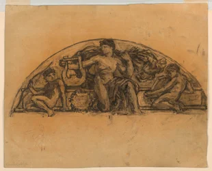 Study for "Apollo," Metropolitan Opera, New York, NY