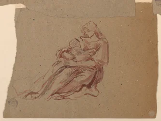 Study for "Charity" (St. Bartholomew