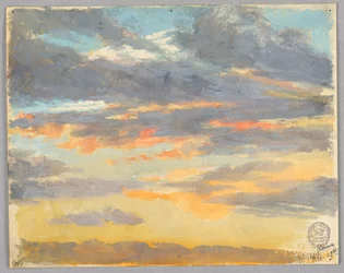 Study of Clouds, Rome, Italy