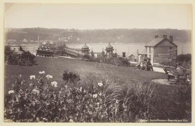 Bangor, Garth Pleasure Grounds and Pier, 1860-94