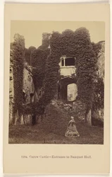 Carew Castle - Entrance to Banquet Hall