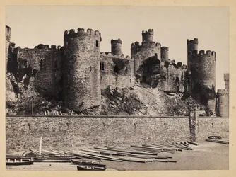 Conway Castle from the Creek