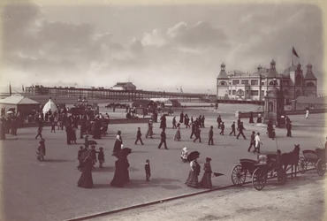Rhyl. The Pavilion and Pier