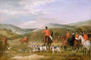 The Berkeley Hunt, 1842: The Meet