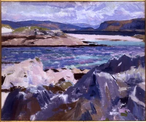 Eilean Annraidh from the north end, Iona, looking towards Mull