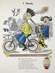 El Dorado, Illustration from The Struwwelpeter Alphabet, Verse by Harold Begbie