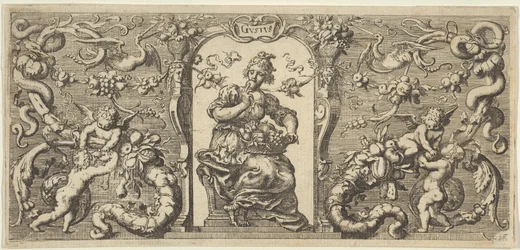 Taste, from Quinque Sensuum Five Senses, ca. 1655