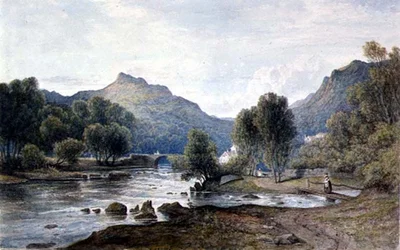 A View in Wales, c.1826