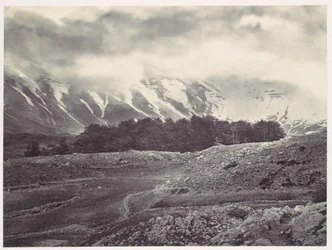 Distant View of the Cedars of Lebanon