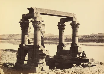 Ruins of the Temple of Wady Kardassy, Nubia