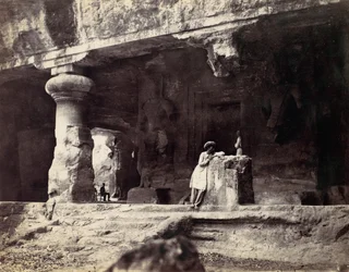 Elephanta from Water Cave, Coombe Martin Bay, Watermouth