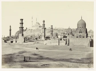 View of the Southern Part of the Necropolis in Cairo (Tombs in the Southern Cemetery. First View.)