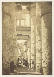 Interior of the Hall of Columns