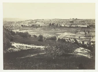 Jerusalem, from the Mount of Olives, No.1, 1857