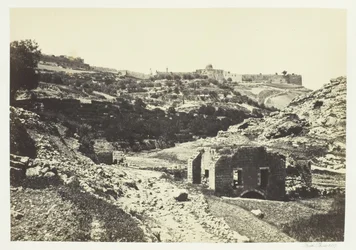Jerusalem from the Wall of En-Rogel, 1857