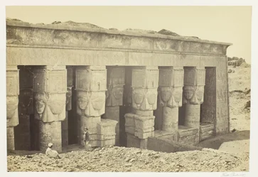 Portico of the Temple of Dendera