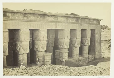 Portico of the Temple of Dendera