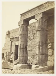 Portico of the Temple of Goorneh