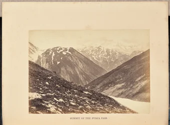 Summit of the Furca Pass